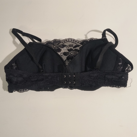 Mayar Lingerie Women's 38B Floral Black Bra - Picture 2 of 4